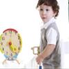 PlanToys Activity Clock Wooden Learning Toy for Kids Ages 3+ | Montessori Educational Tool for Time Recognition, Sequencing & Daily Routine Skills | Eco-Friendly Toy for Cognitive Development view 2