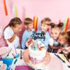 Gyufise 1Pc Black Happy 8th Birthday Cake Topper Glitter Cheers to 8 Years Old Eight Fabulous Cake Decorations for 8th Birthday Theme Party Supplies view 4