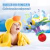 Baby Rattle Toy for Newborns, Cartoon Airplane Handbell Plush Toy, Educational Infant Hand Rattle for Early Development and Parent-Child Interaction view 4