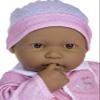La Baby Hispanic 20-inch Small Soft Body Baby Doll | JC Toys - La Baby | Washable |Removable Pink and White w/Hat, Pacifier & Magic Bottle | for Children 12 Months + view 2