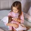 La Baby African American 20-inch Small Soft Body Baby Doll | JC Toys - La Baby | Washable |Removable Pink Floral w/Hat, Pacifier & Magic Bottle | for Children 12 Months + view 2