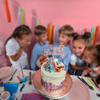 Gyufise 1Pc Happy 5th Birthday Cake Topper Glitter 5th Birthday Cake Pick Cheers to 5 Years Old Five Fabulous Cake Decorations for Party Supplies Rose Gold view 4