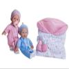 JC Toys La Baby 11" Soft Body Twin Baby Dolls  Removable Outfits and Reversible Sleeping Bag & Accessories Small Baby Doll Toys for Children 12 Months + view 1