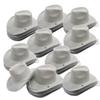 S&S Worldwide Cowboy Hats (Pack of 48) - Fun Decorate & Play Hats, 11.5"x12.25", Perfect for Western Theme8 White view 1