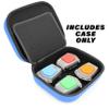 CASEMATIX Blue Toy Case Compatible with 4 VTech KidiGo NexTag Game System Arm Units and Accessories - Includes Travel Case Only view 3