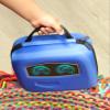CASEMATIX Blue Toy Case Compatible with 4 VTech KidiGo NexTag Game System Arm Units and Accessories - Includes Travel Case Only view 4