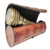 A.A.Nauticals - Personalised Kaleidoscope with Leather Box Solid Brass 360 Degree Rotatable - Handmade Classic Toy for Men, Women, Children view 1