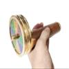 A.A.Nauticals - Personalised Flower Wheels Kaleidoscope Solid Brass & Wood 360 Degree Rotatable 2 Wheel Kaleidoscope - Handmade Toy for Men, Women Children view 1