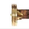 A.A.Nauticals - Personalised Flower Wheels Kaleidoscope Solid Brass & Wood 360 Degree Rotatable 2 Wheel Kaleidoscope - Handmade Toy for Men, Women Children view 4