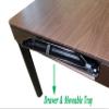 Automatic Mahjong Table Wooden Color. Utral-Thin Roller Coaster Style with 40mm Numbered Tiles Hard Table Cover Included American Style Mahjong Filipino Style Mahjong view 4