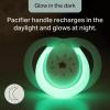 Tommee Tippee Night Time Pacifier, 0-6 Months, Symmetrical Silicone Baglet, BPA-Free Binkies, Glow in The Dark Technology, Blue Pastels, Pack of 6 view 4