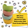 10 Piece Self-Feeding Starter Dining Set for Baby-Led Weaning & Toddlers | Easy Clean, No Stick, Soft, 100% Silicone | Food Grade & BPA Free | Dishwasher & Microwave Safe | Suction Bowl & Plate view 2