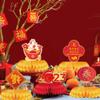 9pcs New Year Decoration Chinese New Year Table Decorations Chinese Fu Decor New Year Centerpiece Decoration Christmas Honeycomb Centerpieces Ornament Unique Lunar Calendar Paper view 2