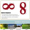 LORGL 3D Dragon Poi Chinese Dragon Dance Ribbon Streamer for Outdoor Spring Outing, Fiberglass Handsticks + Travel Bag! view 3