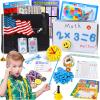 Jevou Pretend Play Teacher Set, Classroom Role-Playing Kit Interactive Play Learning Toys Teacher Gift Ideas for Kids view 1