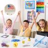 Jevou Pretend Play Teacher Set, Classroom Role-Playing Kit Interactive Play Learning Toys Teacher Gift Ideas for Kids view 2