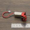 RCAWD SCX24 Upgrades 180 51T Electric Motor Carbon Brushed Motor & Center Gear Housing, Transmission with Steel Gears Parts for Axial 1/24#AXI90081#AXI00001#AXI00002#AXI00005#AXI00006 Red view 4