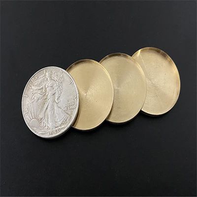 SUMAG Exploded Walking Liberty Half Dollar Magic Tricks 4 Coins to 16 Magician Close up Illusions Gimmick Props Coin Appearing Magic