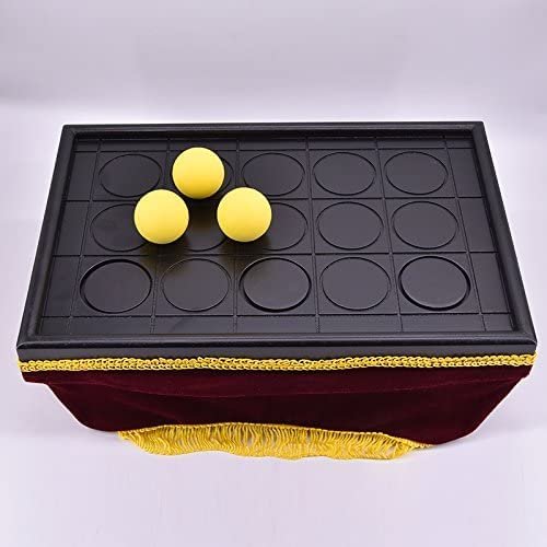 SUMAG Con Ball Tray Magic Tricks Magician Appearing/Vanising Ball Magic Close up Illusion Gimmick Props Comedy