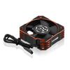 RC Cooling Fan 1/10 35mm 21000RPM 8.4V Aluminum ESC Motor Cooling Fan Heatsink for RC Car 1/8 1/10 Scale 3650,3660,3670 Brushless Motor (Black+Orange) view 1