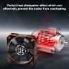RC Cooling Fan 1/10 35mm 21000RPM 8.4V Aluminum ESC Motor Cooling Fan Heatsink for RC Car 1/8 1/10 Scale 3650,3660,3670 Brushless Motor (Black+Orange) view 4