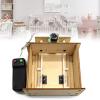 DIY Wooden Elevator Door Kit, Science Educational Develop Toy Assembly for Children Puzzle-Electric-Kit Traffic Elevator Elevator Toy view 2