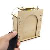 DIY Wooden Elevator Door Kit, Science Educational Develop Toy Assembly for Children Puzzle-Electric-Kit Traffic Elevator Elevator Toy view 4
