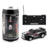 Grebest Mini RC Car,1 Set Micro Remote Control Car with Roadblocks Coke Cans Design Creative Simulation Racing Car Toy Kids Gift (Black) view 1