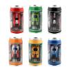 Grebest Mini RC Car,1 Set Micro Remote Control Car with Roadblocks Coke Cans Design Creative Simulation Racing Car Toy Kids Gift (Black) view 3