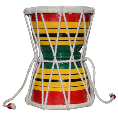 Damru Handmade Musical Drum Lord Shiva Symbol for: Adults and Kids| Damru Hand Percussion Handmade Indian Musical Instrument/Pooja Articles/Home Decor & Kids Toys