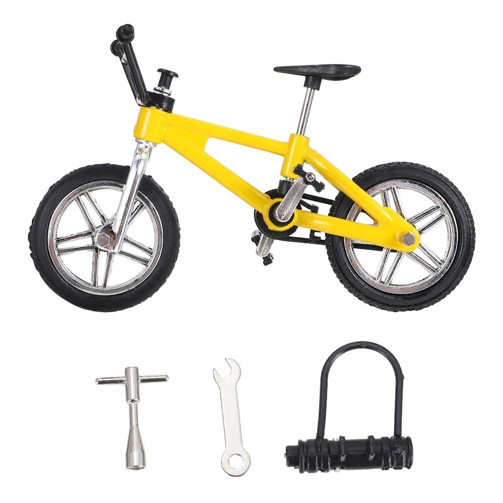 LIOOBO Miniature Mini Toy Finger Mini Bicycle Sturdy Stylish for Indoor Sports Relaxation