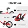 LIOOBO Metal Finger Bike: Mini Mountain Bike, Finger Toys Game, Finger BMX Set, DIY Decoration for Birthday Christmas Halloween 1Set Red view 4