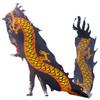 LORGL Shaking Poi Fitness Dragon Dance Ribbon Streamer with Dragon Head Silk Flowy Shaking Flinging Chinese Dragon Dance Ribbon Streamers view 1