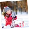 LIFKOME 1set Outdoor Snow Clip Maker Toys for Boys and Girls Fun Engaging Outdoor Plaything for Boy Girl and Easy Use Design for Snow Activities view 4