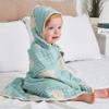 HardNok Ultra-Soft Muslin Baby Hooded Towel - 32 x 32 Inches, Ideal for Bath & Beach, Suitable for Both Boys & Girls from Newborns to Toddlers view 1