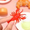 Totority Mini Red Lobster Toy 12-Pack Realistic Rubber Lobster Models for Party Decorations Educational Supplies and Festive Decor view 2