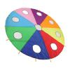 Keenso Parachute Kids Umbrella Parachute Play Set 9 Holes Round Shape Inflatable Stick Mole Pounding Game for Outdoors b0bl3pgn9n view 1