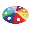 Keenso Parachute Kids Umbrella Parachute Play Set 9 Holes Round Shape Inflatable Stick Mole Pounding Game for Outdoors b0bl3pgn9n view 4