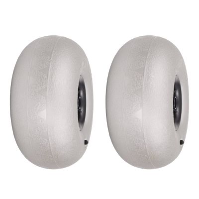 Gdrasuya10 2 PCS Beach Inflatable Wheels 10" Replacement Beach Sand Tires Cart Tires Large Beach Wheels for Slow-Speed Car (Wheel Hub Inner Diameter 20mm)