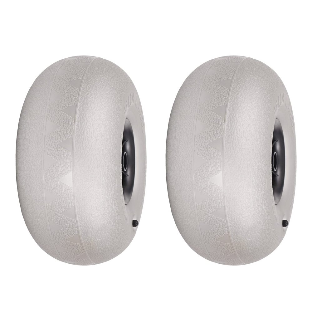 Gdrasuya10 2 PCS Beach Inflatable Wheels 10" Replacement Beach Sand Tires Cart Tires Large Beach Wheels for Slow-Speed Car (Wheel Hub Inner Diameter 20mm)