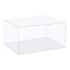 MECCANIXITY Acrylic Display Case Box Clear Dustproof Protection Showcase 16.1x14.1x8.3 Inch for Collectibles Display view 1