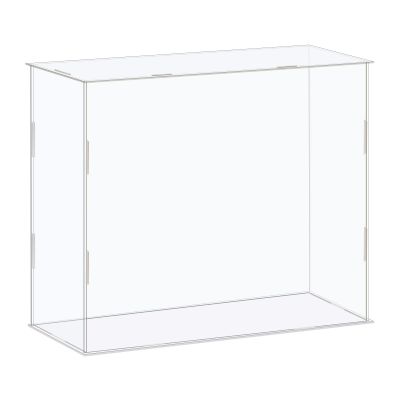 MECCANIXITY Acrylic Display Case Box Clear Dustproof Protection Showcase 12.2x4.3x10 Inch for Collectibles Display