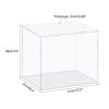 MECCANIXITY Acrylic Display Case Box Clear Dustproof Protection Showcase 12.2x8.3x10 Inch for Collectibles Display view 2
