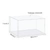 MECCANIXITY Acrylic Display Case Box Clear Dustproof Protection Showcase 14.1x6.3x4.3 Inch for Collectibles Display view 2
