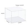 MECCANIXITY Acrylic Display Case Box Clear Dustproof Protection Showcase 8.3x8.3x6.3 Inch for Collectibles Display view 2