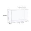 MECCANIXITY Acrylic Display Case Box Clear Dustproof Protection Showcase 12.2x4.3x8.3 Inch for Collectibles Display view 2