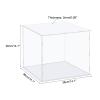 MECCANIXITY Acrylic Display Case Box Clear Dustproof Protection Showcase 14.1x14.1x14.1 Inch for Collectibles Display view 2