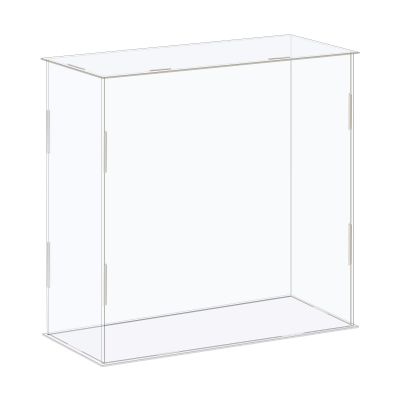 MECCANIXITY Acrylic Display Case Box Clear Dustproof Protection Showcase 10x4.3x10 Inch for Collectibles Display