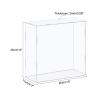 MECCANIXITY Acrylic Display Case Box Clear Dustproof Protection Showcase 10x4.3x10 Inch for Collectibles Display view 2