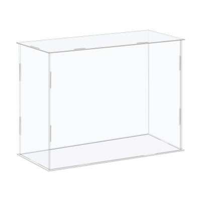 MECCANIXITY Acrylic Display Case Box Clear Dustproof Protection Showcase 10x4.3x8.3 Inch for Collectibles Display